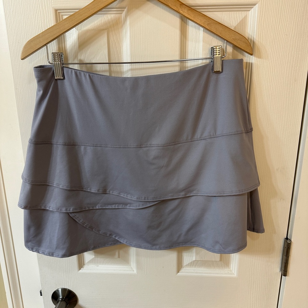 Lucky in Love NWT Core Wavy Pleated Tier Skirt XL Cute Trendy Pickleball Tennis - Picture 3 of 3